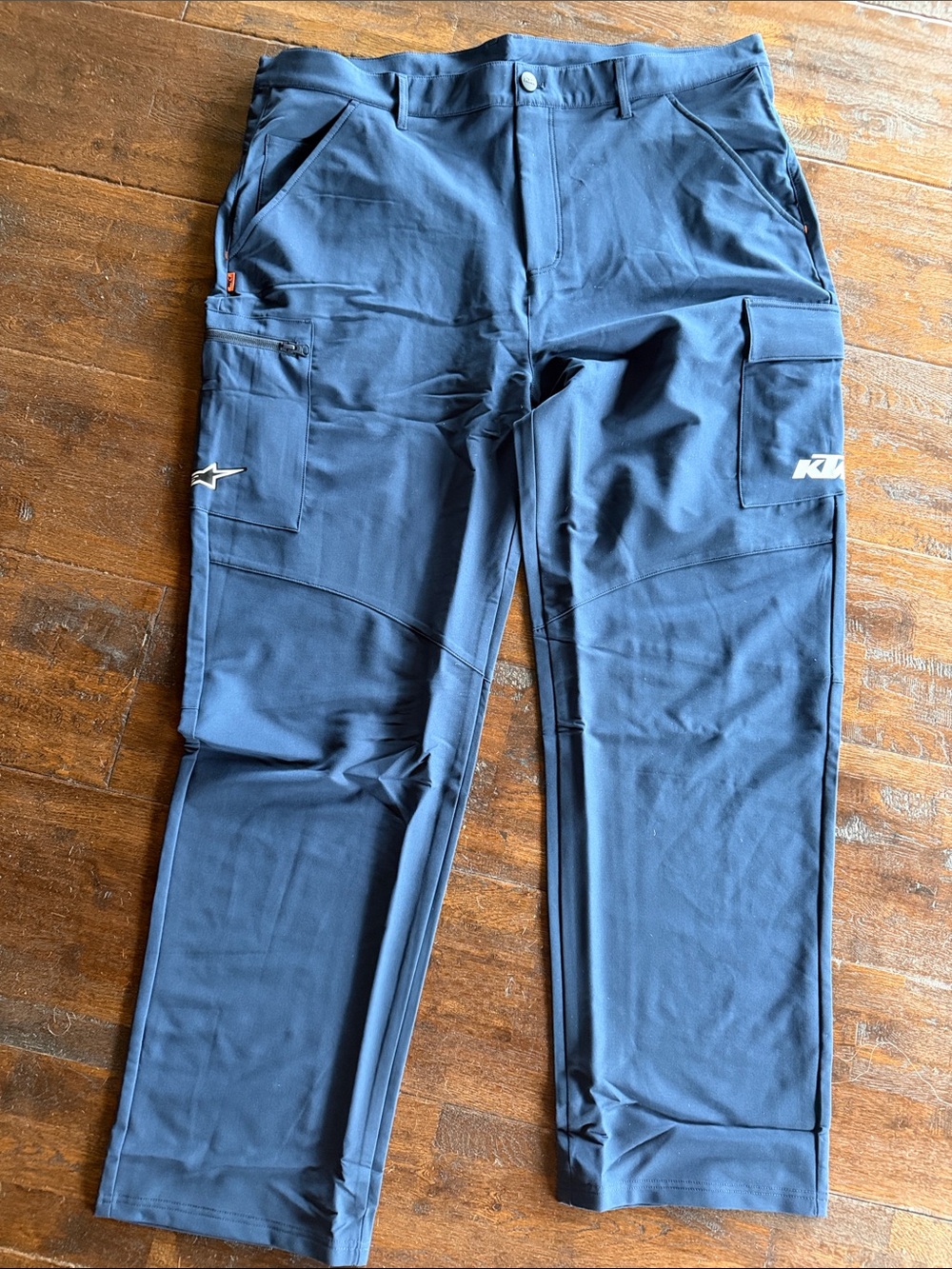 Alpinestars KTM Men's Navy Tactical Cargo Pants Mechanic pants Size 42x 32 NEW